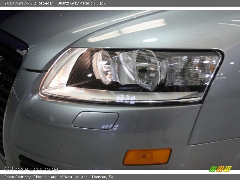 Quartz Gray Metallic / Black 2010 Audi A6 3.2 FSI Sedan