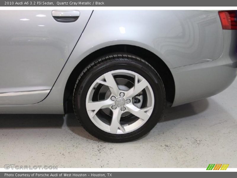 Quartz Gray Metallic / Black 2010 Audi A6 3.2 FSI Sedan