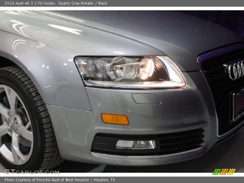 Quartz Gray Metallic / Black 2010 Audi A6 3.2 FSI Sedan
