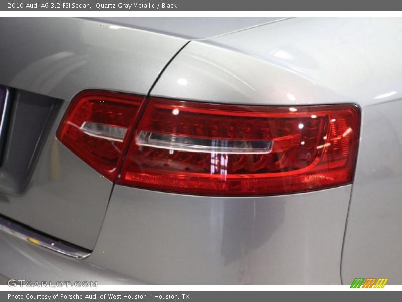 Quartz Gray Metallic / Black 2010 Audi A6 3.2 FSI Sedan