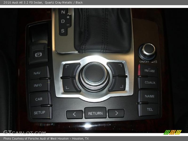 Quartz Gray Metallic / Black 2010 Audi A6 3.2 FSI Sedan