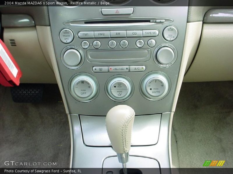 Controls of 2004 MAZDA6 s Sport Wagon