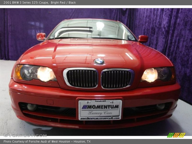Bright Red / Black 2001 BMW 3 Series 325i Coupe