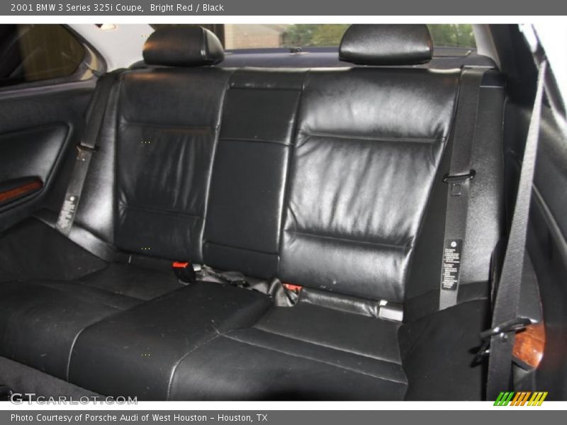 Bright Red / Black 2001 BMW 3 Series 325i Coupe