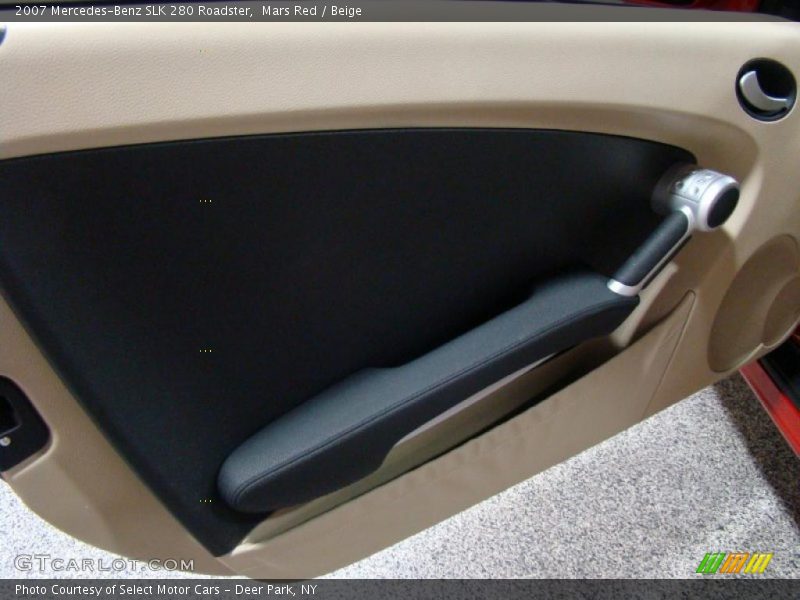 Mars Red / Beige 2007 Mercedes-Benz SLK 280 Roadster