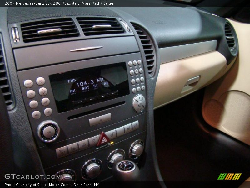 Mars Red / Beige 2007 Mercedes-Benz SLK 280 Roadster