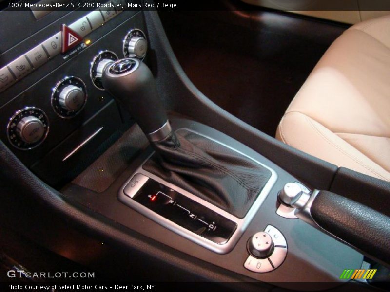 Mars Red / Beige 2007 Mercedes-Benz SLK 280 Roadster