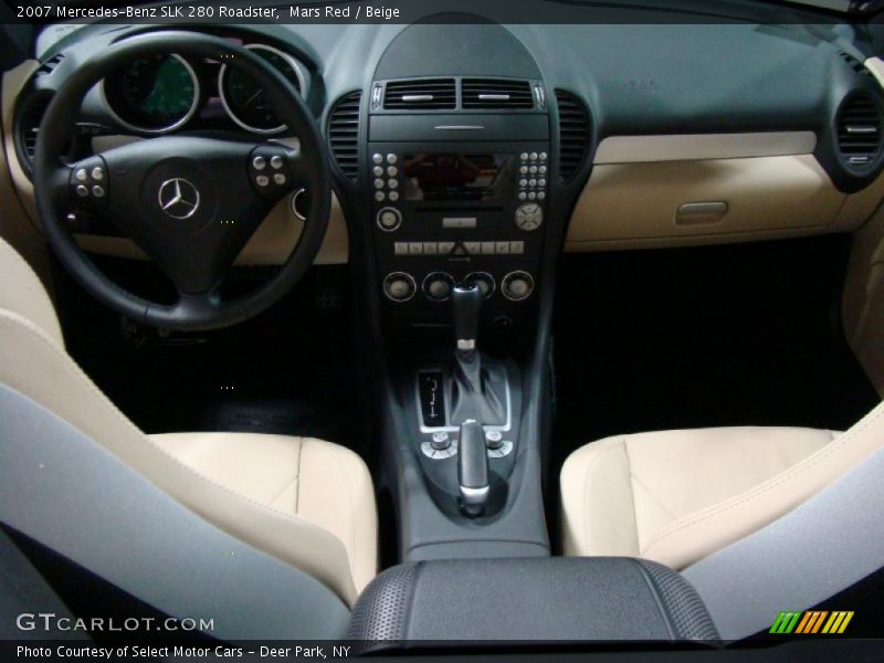Mars Red / Beige 2007 Mercedes-Benz SLK 280 Roadster