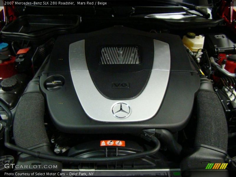 Mars Red / Beige 2007 Mercedes-Benz SLK 280 Roadster