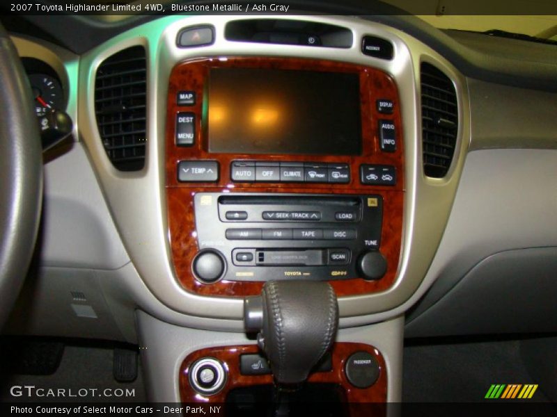 Bluestone Metallic / Ash Gray 2007 Toyota Highlander Limited 4WD