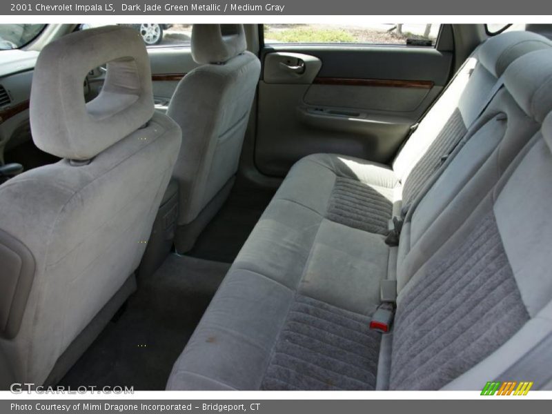 Dark Jade Green Metallic / Medium Gray 2001 Chevrolet Impala LS