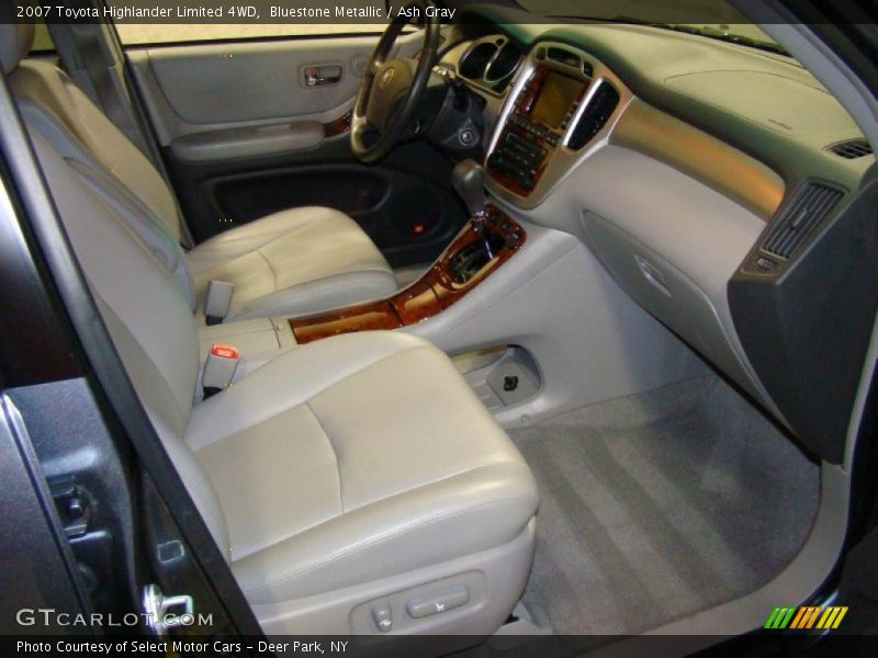 Bluestone Metallic / Ash Gray 2007 Toyota Highlander Limited 4WD