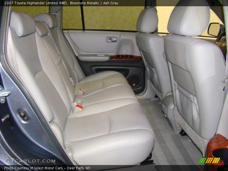 Bluestone Metallic / Ash Gray 2007 Toyota Highlander Limited 4WD