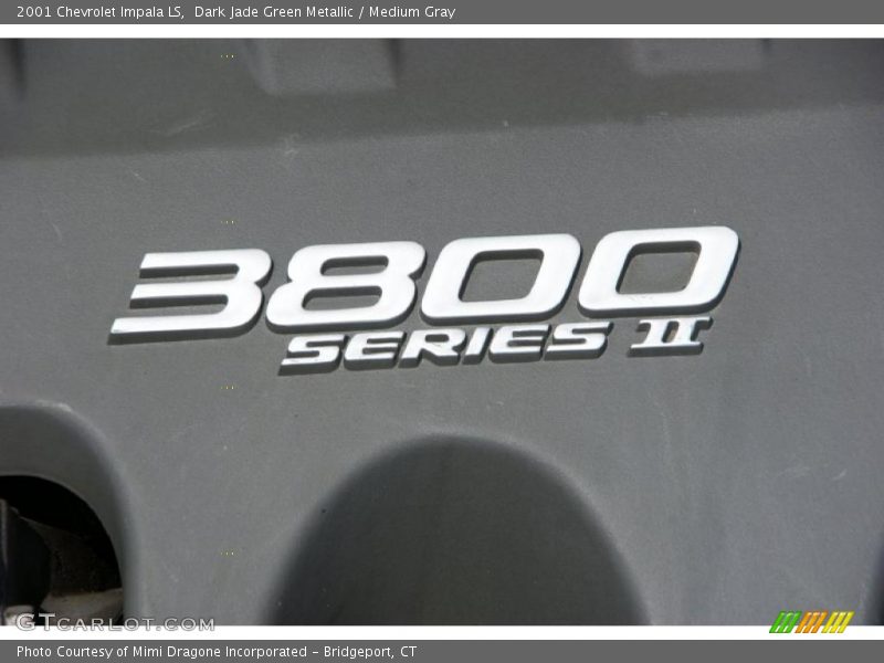 Dark Jade Green Metallic / Medium Gray 2001 Chevrolet Impala LS