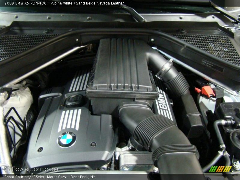 Alpine White / Sand Beige Nevada Leather 2009 BMW X5 xDrive30i