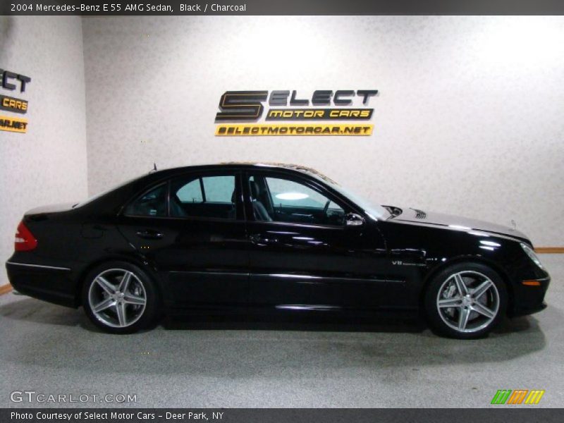 Black / Charcoal 2004 Mercedes-Benz E 55 AMG Sedan