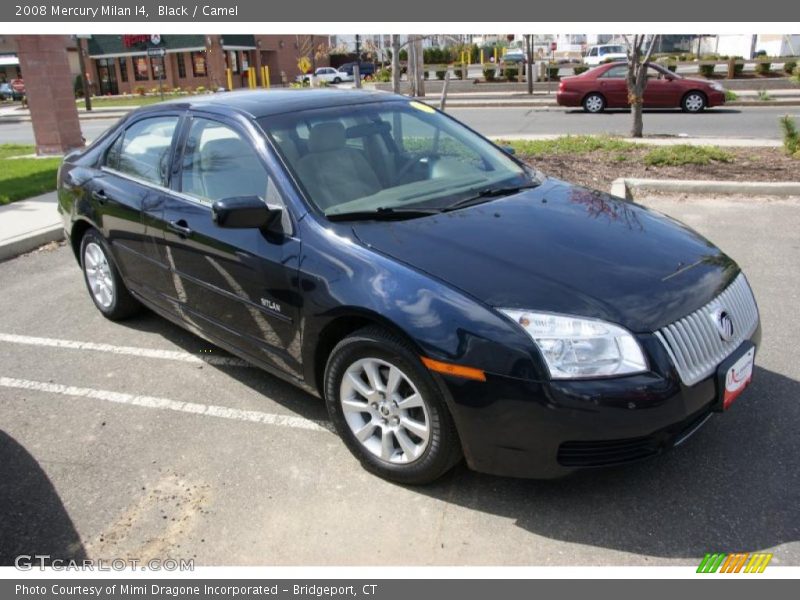 Black / Camel 2008 Mercury Milan I4