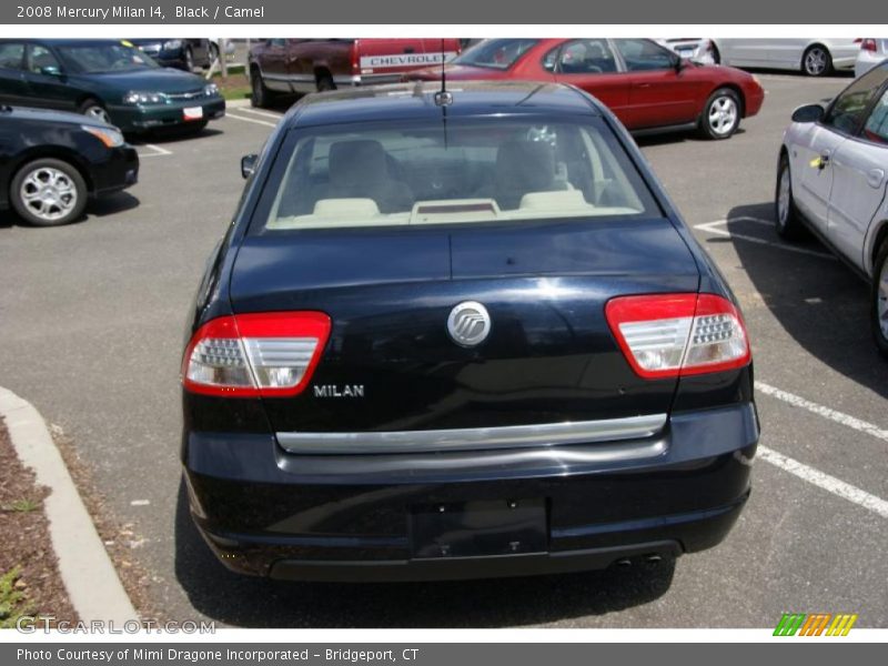 Black / Camel 2008 Mercury Milan I4