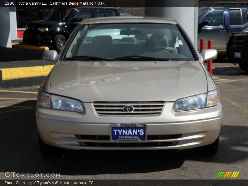 Cashmere Beige Metallic / Oak 1998 Toyota Camry LE