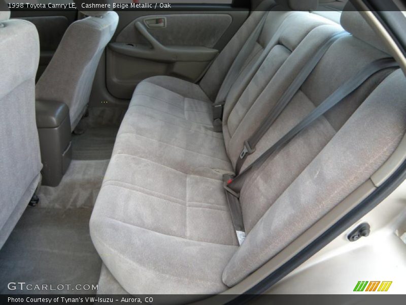 Cashmere Beige Metallic / Oak 1998 Toyota Camry LE
