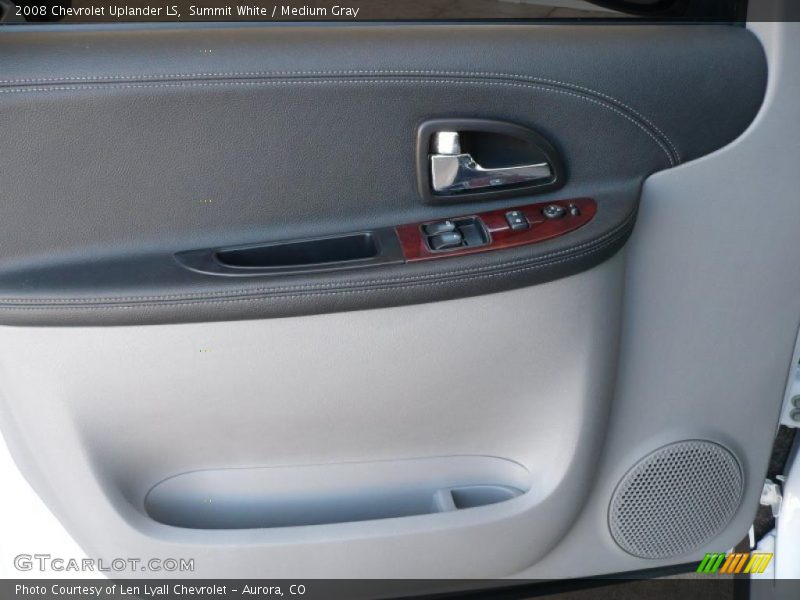 Summit White / Medium Gray 2008 Chevrolet Uplander LS