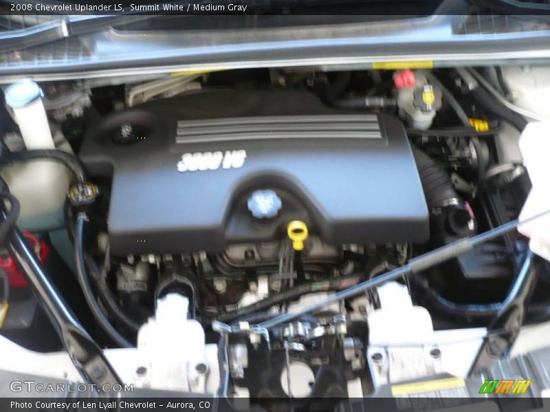 Summit White / Medium Gray 2008 Chevrolet Uplander LS