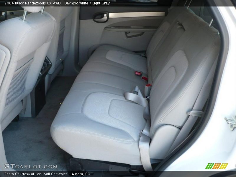 Olympic White / Light Gray 2004 Buick Rendezvous CX AWD
