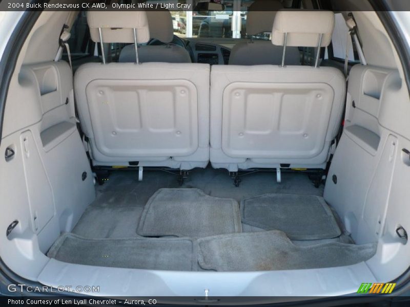 Olympic White / Light Gray 2004 Buick Rendezvous CX AWD