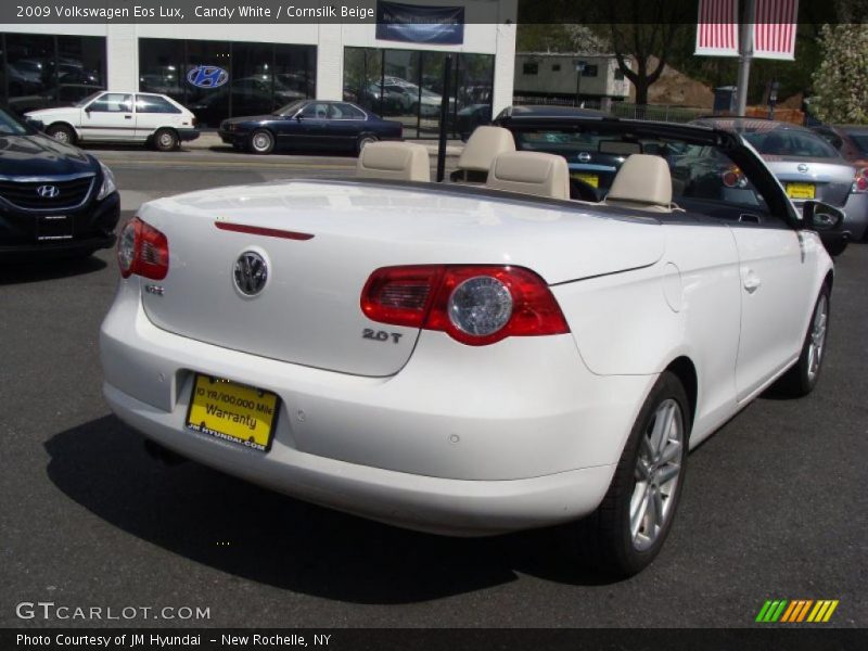 Candy White / Cornsilk Beige 2009 Volkswagen Eos Lux