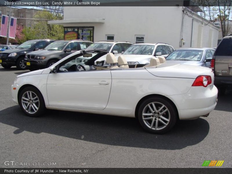 Candy White / Cornsilk Beige 2009 Volkswagen Eos Lux