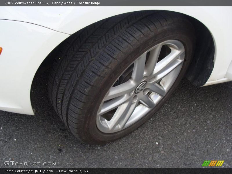 Candy White / Cornsilk Beige 2009 Volkswagen Eos Lux