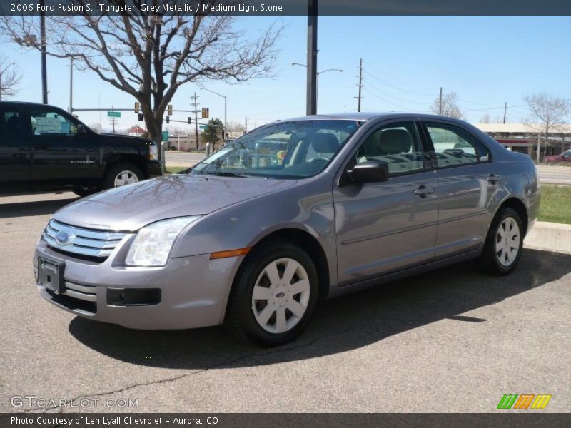 Tungsten Grey Metallic / Medium Light Stone 2006 Ford Fusion S