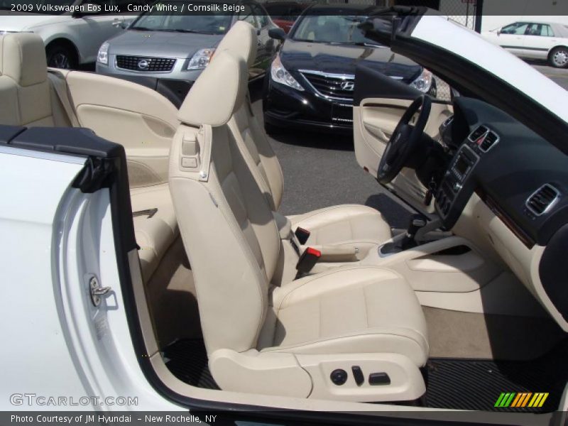 Candy White / Cornsilk Beige 2009 Volkswagen Eos Lux