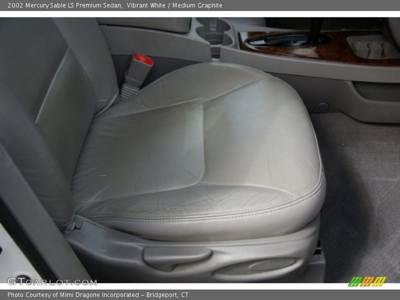 Vibrant White / Medium Graphite 2002 Mercury Sable LS Premium Sedan