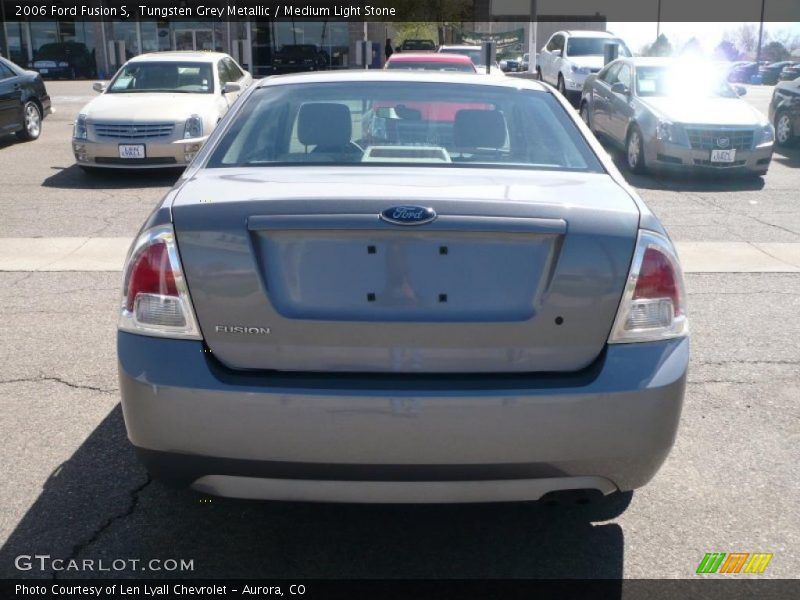 Tungsten Grey Metallic / Medium Light Stone 2006 Ford Fusion S