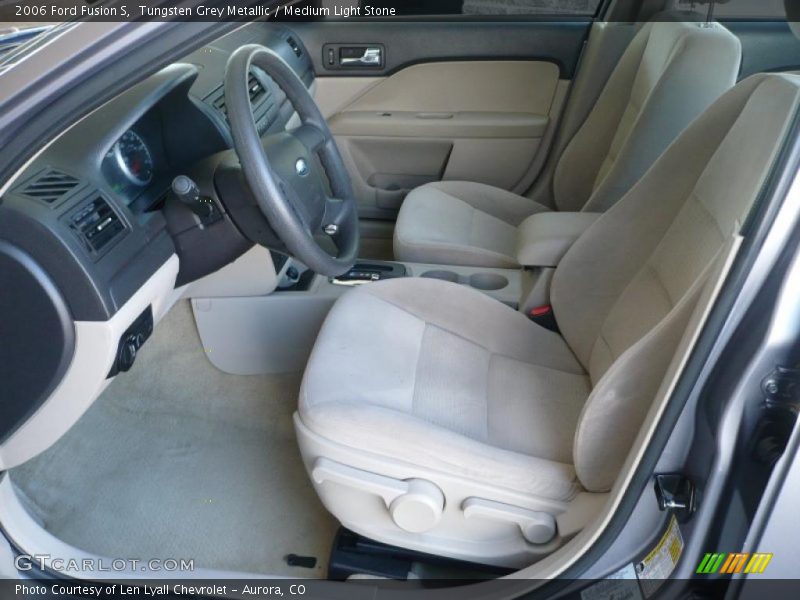 Tungsten Grey Metallic / Medium Light Stone 2006 Ford Fusion S