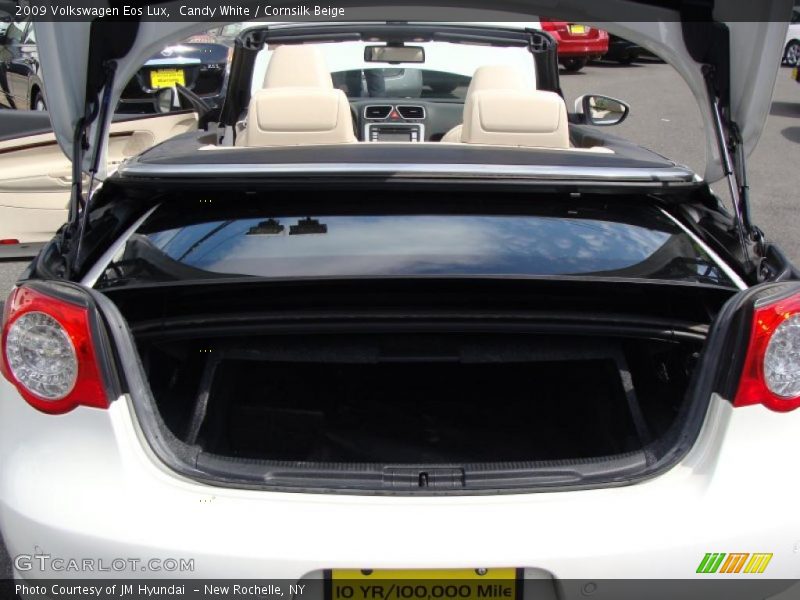 Candy White / Cornsilk Beige 2009 Volkswagen Eos Lux