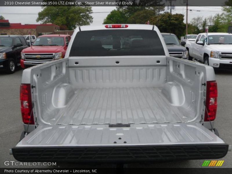 Sheer Silver Metallic / Ebony 2010 Chevrolet Silverado 1500 LTZ Crew Cab