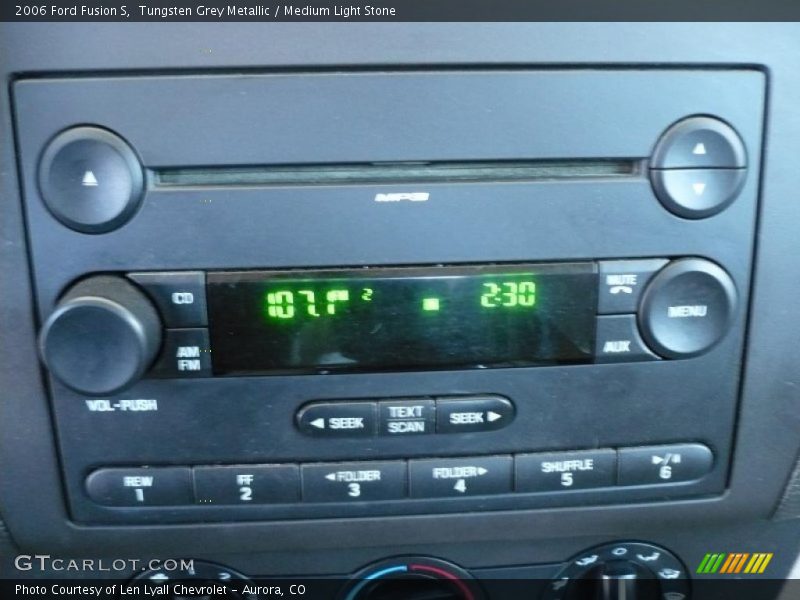 Tungsten Grey Metallic / Medium Light Stone 2006 Ford Fusion S