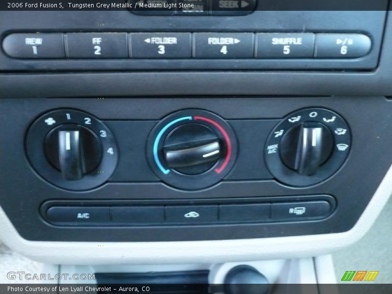 Tungsten Grey Metallic / Medium Light Stone 2006 Ford Fusion S