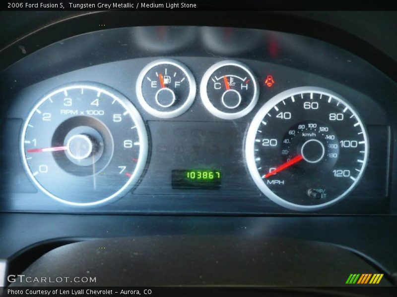 Tungsten Grey Metallic / Medium Light Stone 2006 Ford Fusion S