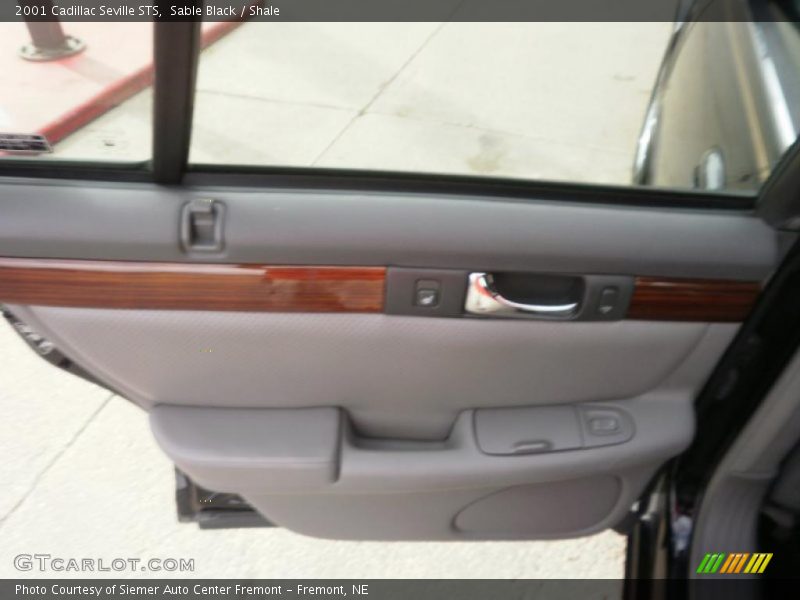 Sable Black / Shale 2001 Cadillac Seville STS