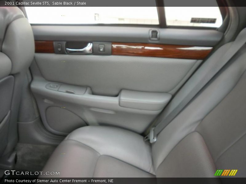 Sable Black / Shale 2001 Cadillac Seville STS