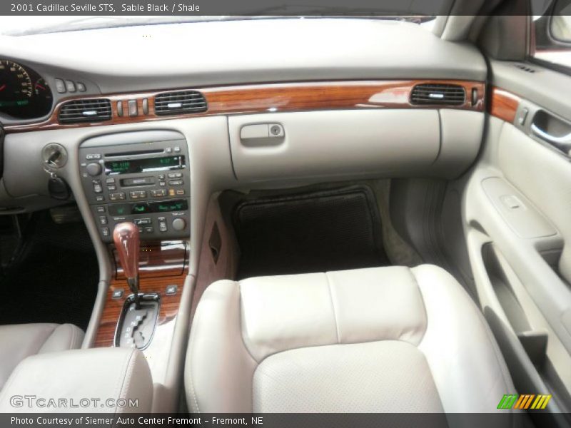 Sable Black / Shale 2001 Cadillac Seville STS