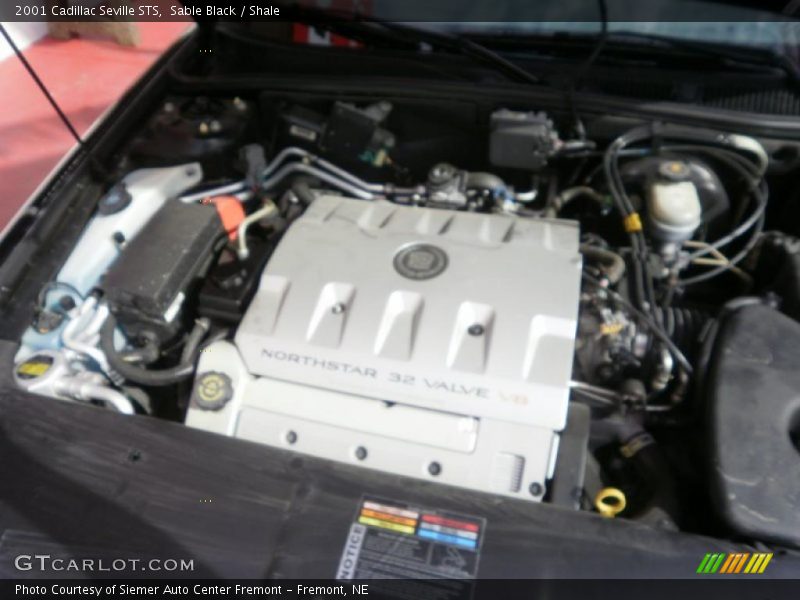 Sable Black / Shale 2001 Cadillac Seville STS