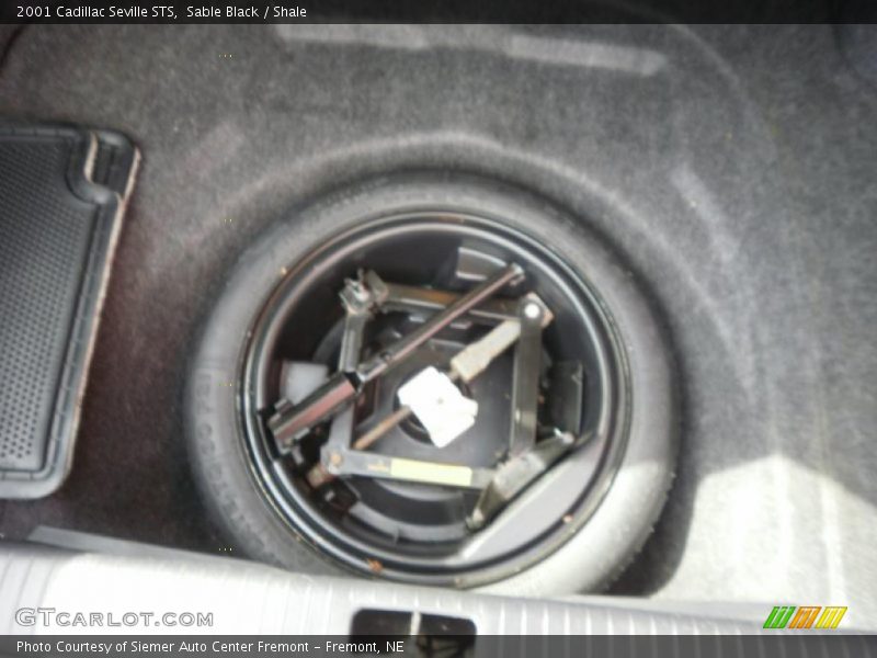 Sable Black / Shale 2001 Cadillac Seville STS