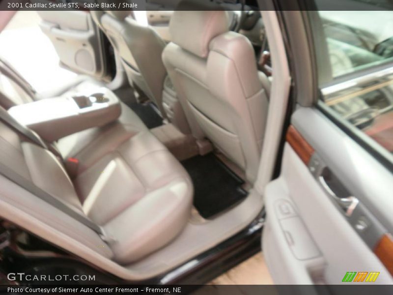 Sable Black / Shale 2001 Cadillac Seville STS