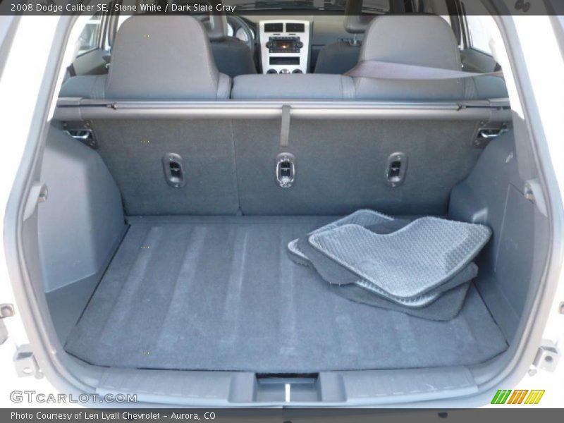 Stone White / Dark Slate Gray 2008 Dodge Caliber SE