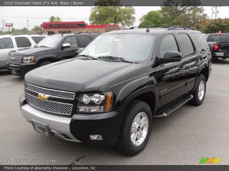 Black / Ebony 2010 Chevrolet Tahoe Z71 4x4