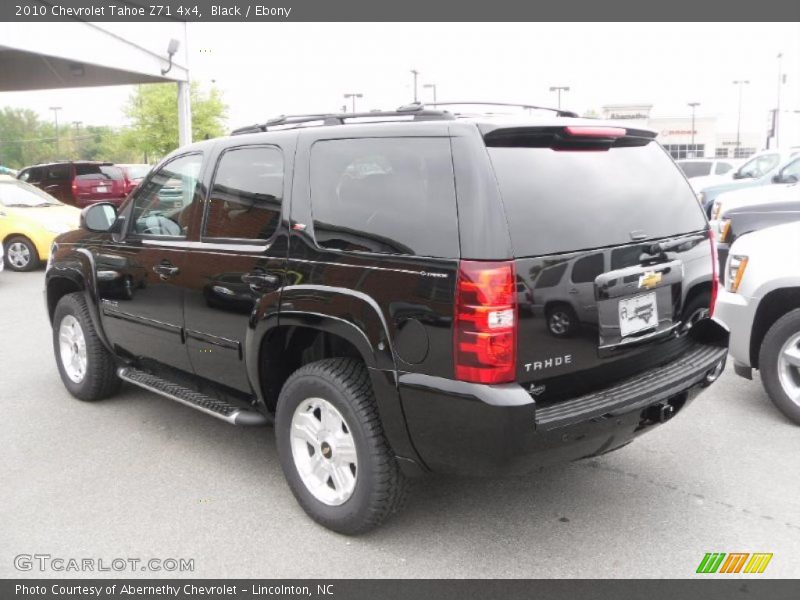 Black / Ebony 2010 Chevrolet Tahoe Z71 4x4